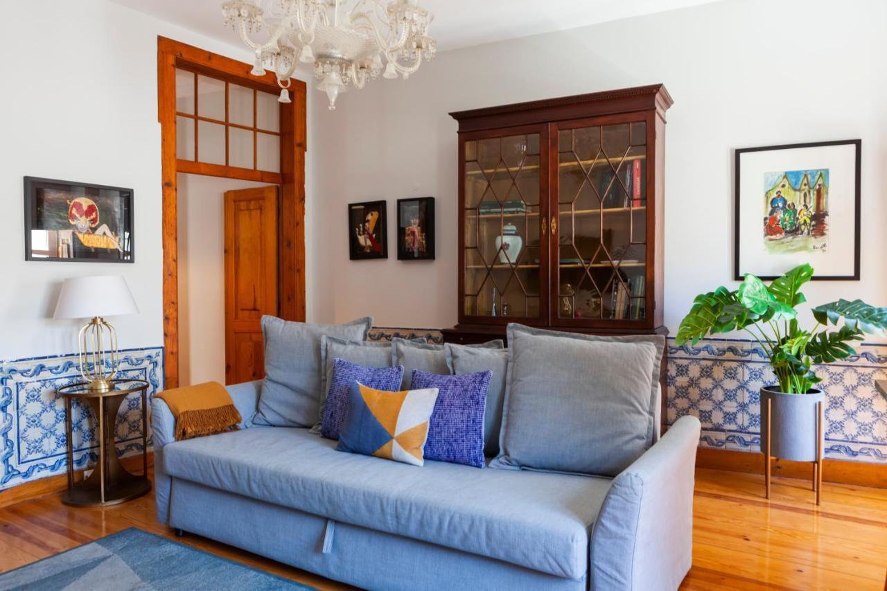 Alfama Terrace Apartment With Authentic XVIII Tiles And Historic Notes 3 Bedrooms & 2 Bathrooms Ac Lisboa Kültér fotó